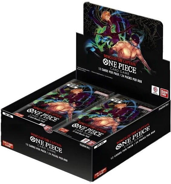 Bandai One Piece TCG Wings of the Captain Booster Box