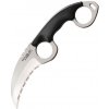 Nôž závesný COLD STEEL Double Agent I Serrated CS39FKS, zúbkovaný - čierny Nôž závesný COLD STEEL Double Agent I Serrated CS39FKS, zúbkovaný - čierny