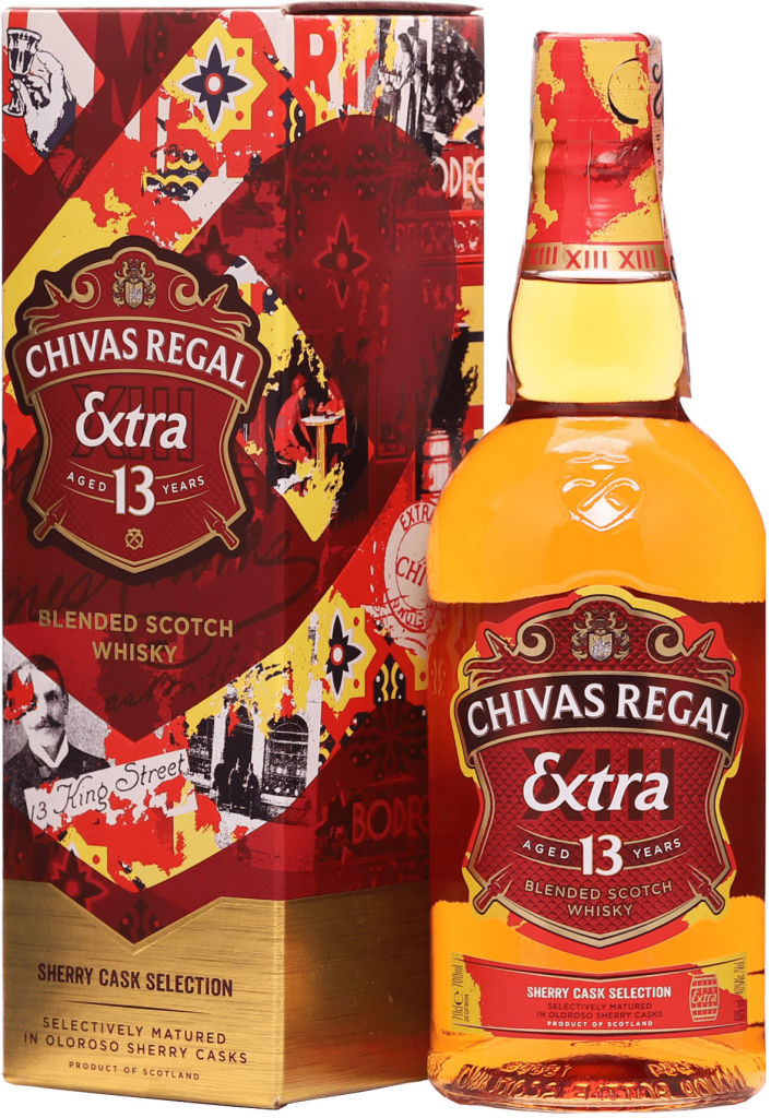 Chivas Regal Extra 13y 40% 0,7 l (kazeta)