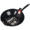 MASTERPRO Panvica WOK s nepriľnavým povrchom SMART 28 cm strieborná MASTERPRO Panvica WOK s nepriľnavým povrchom SMART 28 cm strieborná