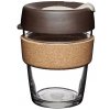 KeepCup sklenený termohrnček Brew LE Cork Almond M 340 ml