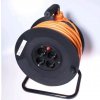PremiumCord Prodlužovací kabel 230V 50m buben, průřez vodiče 3x1,5mm2, 4x zásuvka ppb-01-50 PremiumCord Prodlužovací kabel 230V 50m buben, průřez vodiče 3x1,5mm2, 4x zásuvka ppb-01-50