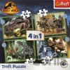 TREFL Jurský svět Nadvláda 4v1 35,48,54,70 dielov TREFL Jurský svět Nadvláda 4v1 35,48,54,70 dielov