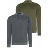 DOUBLE SET V4007 DEWBERRY MEN'S SWEATSHIRT-ANTHRACITE-KHAKI šedá 3XL dewberry 2465430609946 DOUBLE SET V4007 DEWBERRY MEN'S SWEATSHIRT-ANTHRACITE-KHAKI šedá 3XL dewberry 2465430609946