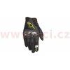 rukavice SMX-1 AIR V2, ALPINESTARS (černé/žluté fluo, vel. 3XL)
