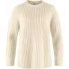 Fjällräven Övik Rib Sweater W, Farba CHALK WHITE, Veľkosť S Fjällräven Övik Rib Sweater W, Farba CHALK WHITE, Veľkosť S