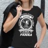 Tričko s potlačou PANNA Dámsky Čierna XXL Tričko s potlačou PANNA Dámsky Čierna XXL