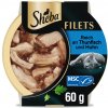 Sheba jemné plátky kuracie s tuniakom 16 x 60 g