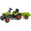 Falk Traktor Claas Arion 410 s valníkem zelený Falk Traktor Claas Arion 410 s valníkem zelený