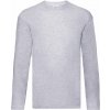 Fruit of the Loom F.O.L. | Original LSL T Pánske tričko s dlhým rukávom_16.1428 Farba: Heather Grey, Veľkosť: 4XL Fruit of the Loom F.O.L. | Original LSL T Pánske tričko s dlhým rukávom_16.1428 Farba: Heather Grey, Veľkosť: 4XL