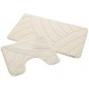 Koupelnová předložka 860 Nevada 032 creme uni Velký set 50x60 + 60x100 cm Koupelnová předložka 860 Nevada 032 creme uni Velký set 50x60 + 60x100 cm