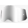 Sklo do okuliarov 100 % Junior Strata 2 / Accuri 2, zrkadlové strieborné, univerzálna veľkosť Sklo do okuliarov 100 % Junior Strata 2 / Accuri 2, zrkadlové strieborné, univerzálna veľkosť