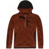 Vintage Industries VINSON HOLLOW FIBRE flísová mikina s kapucňou - BRICK, L Vintage Industries VINSON HOLLOW FIBRE flísová mikina s kapucňou - BRICK, L