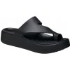 Dámske papuče Crocs Getaway Platform Toe Loop Veľkosť topánok (EU): 37-38 / Farba: čierna Dámske papuče Crocs Getaway Platform Toe Loop Veľkosť topánok (EU): 37-38 / Farba: čierna