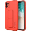 Silikónové puzdro Wozinsky Kickstand Case so stojanom pre iPhone 11 Pro Max červené Silikónové puzdro Wozinsky Kickstand Case so stojanom pre iPhone 11 Pro Max červené