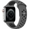 Eternico Sporty na Apple Watch 42 mm/44 mm/45 mm Deep Black and Gray AET-AWSP-BlGr-42 Eternico Sporty na Apple Watch 42 mm/44 mm/45 mm Deep Black and Gray AET-AWSP-BlGr-42