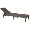 Allibert Jaipur Sun Lounger cappuccino