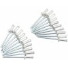 LUX-TOOLS Viacrozsahové trhacie nity 4,8 x 9,5 mm LUX-TOOLS Viacrozsahové trhacie nity 4,8 x 9,5 mm