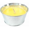 SVIEČKA PROTI KOMÁROM Citronella vedro 130g 12x6cm CB1436 SVIEČKA PROTI KOMÁROM Citronella vedro 130g 12x6cm CB1436