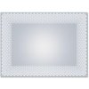 Amirro Space Zrkadlo 80 x 60 cm s potlačou - motív prekrížených čiar 410-753 Amirro Space Zrkadlo 80 x 60 cm s potlačou - motív prekrížených čiar 410-753