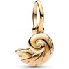 Pandora Slušivý pozlátený prívesok Mušle Shine Disney 762685C01 Pandora Slušivý pozlátený prívesok Mušle Shine Disney 762685C01