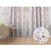Biante Dekoračný záves Leona LN-163 Jesenné vetvičky na bielom 130x220 cm Biante Dekoračný záves Leona LN-163 Jesenné vetvičky na bielom 130x220 cm