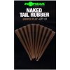 KORDA - Prevleky proti zamotaniu Naked Tail Rubber Gravel/Clay KORDA - Prevleky proti zamotaniu Naked Tail Rubber Gravel/Clay