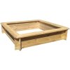 Marimex T-wood Drevené pieskovisko štvorhranné 120 x 120 cm Marimex T-wood Drevené pieskovisko štvorhranné 120 x 120 cm