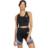 Dámske tréningové tielko ADIDAS-WE 3S CROP TANK BLACK/WHITE Čierna XS 25/26 Dámske tréningové tielko ADIDAS-WE 3S CROP TANK BLACK/WHITE Čierna XS 25/26