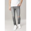Urban Classics Slim Fit Knee Cut Denim Pants grey Other Urban Classics Slim Fit Knee Cut Denim Pants grey Other