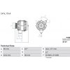 BOSCH Alternátor 0986049111 BOSCH Alternátor 0986049111
