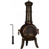 STILISTA Vonkajší záhradný krb, 112 cm, bronzový STILISTA Vonkajší záhradný krb, 112 cm, bronzový