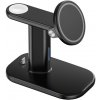 AppleKing 3v1 multifunkčný magnetický bezdrôtový stojan na iPhone / Apple Watch / AirPods - čierny - možnosť vrátiť tovar ZADARMO do 30tich dní AppleKing 3v1 multifunkčný magnetický bezdrôtový stojan na iPhone / Apple Watch / AirPods - čierny - možnosť vrátiť tovar ZADARMO do 30tich dní