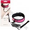 Sinful Collar bdsm obojok s vodítkom
