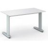 Kancelársky písací stôl PRIMO FLEXIBLE, 140x80 cm, biela Kancelársky písací stôl PRIMO FLEXIBLE, 140x80 cm, biela