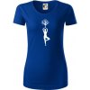 Yoga strom - Dámske tričko z organickej bavlny Origin (GOTS) - 2XL ( Kráľovská modrá ) Yoga strom - Dámske tričko z organickej bavlny Origin (GOTS) - 2XL ( Kráľovská modrá )
