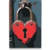 Vymalujsisam.sk Maľovanie podľa čísiel - Zámok v tvare srdca Veľkosť: 20x30cm, Rám: Na kartónovej doske Vymalujsisam.sk Maľovanie podľa čísiel - Zámok v tvare srdca Veľkosť: 20x30cm, Rám: Na kartónovej doske