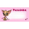 Detská pozvánka na párty - Psík, bal. 10 ks Detská pozvánka na párty - Psík, bal. 10 ks
