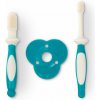 Baboo Toothbrush Set sada zubnej starostlivosti pre bábätká 6-12 m 2 ks Baboo Toothbrush Set sada zubnej starostlivosti pre bábätká 6-12 m 2 ks