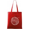 Letokruhy - 40 - Taška bavlnená - 42 x 38 cm ( Červená ) Letokruhy - 40 - Taška bavlnená - 42 x 38 cm ( Červená )