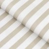 Goldea bavlnené plátno - latte prúžky 160 cm Goldea bavlnené plátno - latte prúžky 160 cm
