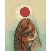 ZUTY Maľovanie podľa čísel - RYBA S ČERVENÝM KOLIESKOM Rámovanie: vypnuté plátno na rám, Rozmer: 40x50 cm ZUTY Maľovanie podľa čísel - RYBA S ČERVENÝM KOLIESKOM Rámovanie: vypnuté plátno na rám, Rozmer: 40x50 cm
