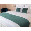 Biante Zamatový prehoz/behúň na posteľ Velvet Prémium SVP-022 Ľadovo zelený 60x200 cm