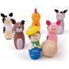 Bigjigs Toys Drevené kolky farma Bigjigs Toys Drevené kolky farma