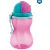 Canpol babies Športová fľaša sa slamkou 370 ml