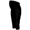 Be MaaMaa Tehotenské 3/4 nohavice s elastickým pásom - čierne, vel´. M, M (38)