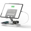 AppleMix Bezdrôtová nabíjačka 5v1 pre Apple iPad - so samonabíjacím káblom - biela AppleMix Bezdrôtová nabíjačka 5v1 pre Apple iPad - so samonabíjacím káblom - biela