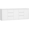 TOP E-SHOP Komoda COSTA 1D3S/2D3S biela TOP E-SHOP Komoda COSTA 1D3S/2D3S biela