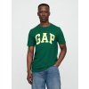 Gap 856659-33 Tričko s logem Everyday Soft zelené