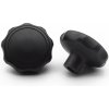 Matica kovová s plastovou hlavou, 2 vrúbky / 106a-068 / M6 x 40 mm (čierna) Matica kovová s plastovou hlavou, 2 vrúbky / 106a-068 / M6 x 40 mm (čierna)